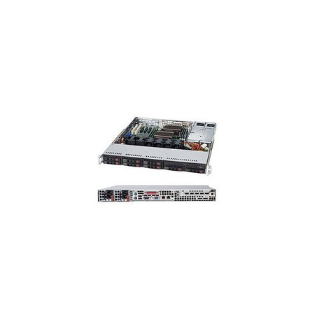 Supermicro SuperChassis 700W 1U Rackmount Server Chassis (Black), CSE-113TQ-R700CB CSE-113TQ-R700CB